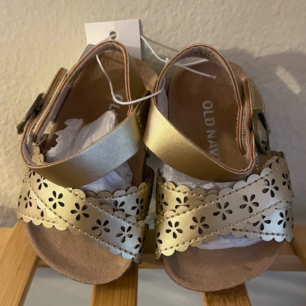 NEW…Old Navy Double Strap Baby Sandals